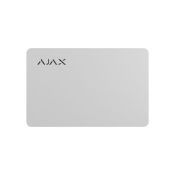 Ajax Pass Biely (3 ks) - Šifrovaná bezkontaktná karta do klávesnice